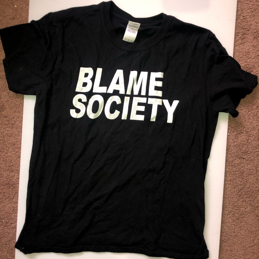 Blame Society Tee